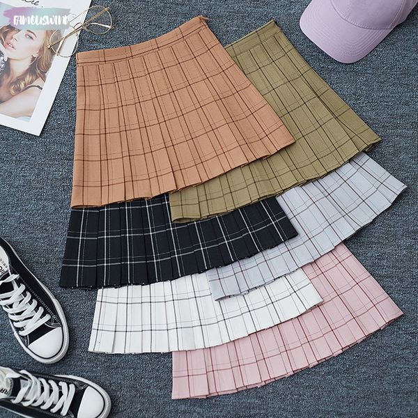 плед юбка сладкая мода plaid a-line мини высокой талией юбка chic kawaii лета вскользь дамы женщин плиссированные юбки, Black
плед юбка сладкая мода plaid a-line мини высокой талией юбка chic kawaii лета вскользь дамы женщин плиссированные юбки, Black