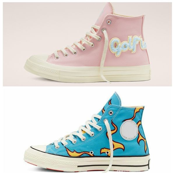 golf le fleur й чак 70 1970s chenille flames привет мужчины женщина star skateborading обувь glf 1970 high розового синий canvas sneaker cas, Black
golf le fleur й чак 70 1970s chenille flames привет мужчины женщина star skateborading обувь glf 1970 high розового синий canvas sneaker cas, Black