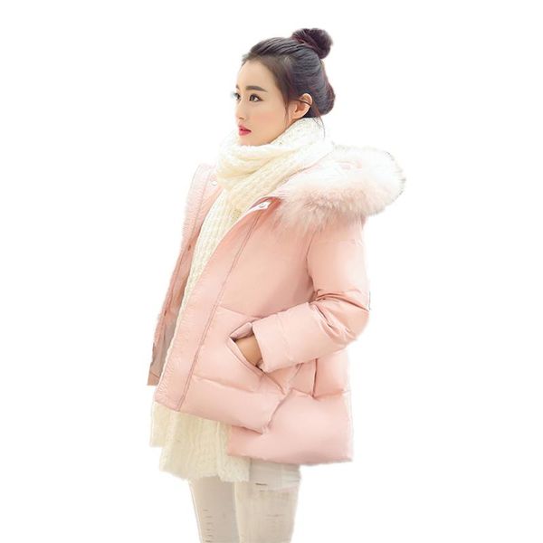 casual thicken cotton jacket female 2019 new autumn winter fashion korean down jacket fur collar short cloak chic coat for women, Black;brown
casual thicken cotton jacket female 2019 new autumn winter fashion korean down jacket fur collar short cloak chic coat for women, Black;brown