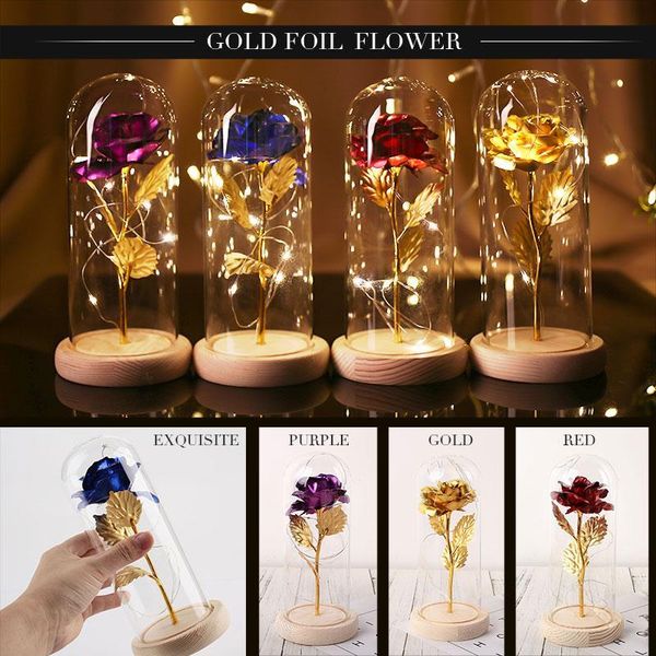 romantic rose flower glass cover led 24k gold flowers eternal flower immortality gold foil rose gift party wedding decoration
romantic rose flower glass cover led 24k gold flowers eternal flower immortality gold foil rose gift party wedding decoration