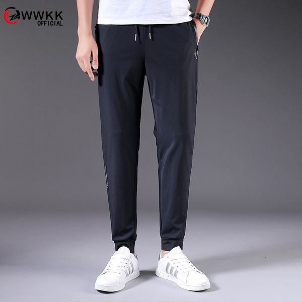 men's pants wwkk 2021 trousers fashion slim sports elastic spring summer tight casual men mens joggers cargo, Black
men's pants wwkk 2021 trousers fashion slim sports elastic spring summer tight casual men mens joggers cargo, Black