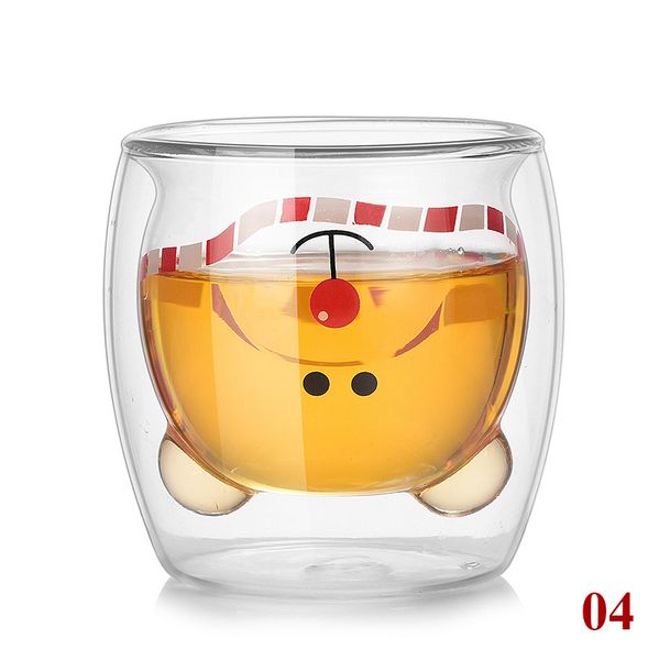 230ml cute creative animal shaped double layer glass transparent whiskey sglass office coffee drink cups gla-17
230ml cute creative animal shaped double layer glass transparent whiskey sglass office coffee drink cups gla-17