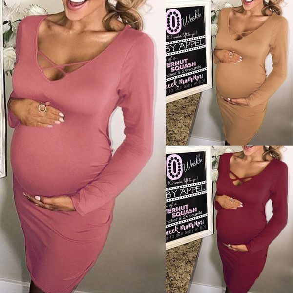 2019 new style fashion solid women bandage v-neck bandage pregnancy long sleeve mini short dress, Black;gray
2019 new style fashion solid women bandage v-neck bandage pregnancy long sleeve mini short dress, Black;gray