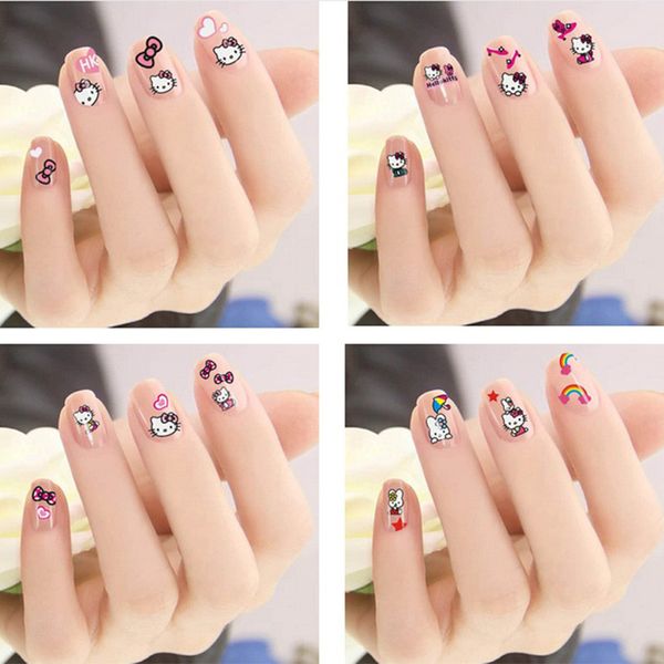 10 sheets cartoon nail stickers for children 3d nail art stickers decals tips decoration beauty manicure tool, Black
10 sheets cartoon nail stickers for children 3d nail art stickers decals tips decoration beauty manicure tool, Black