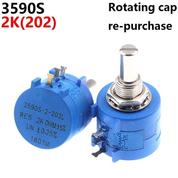 3590s 2k 202 precision multiturn potentiometer adjustable resistor
3590s 2k 202 precision multiturn potentiometer adjustable resistor