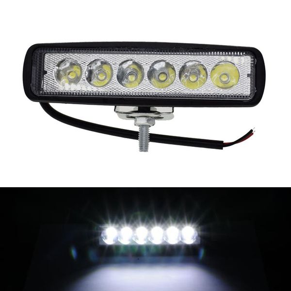 wholesale 18w 6 led work light bar driving lamp fog off high brightness suv car truck v6
wholesale 18w 6 led work light bar driving lamp fog off high brightness suv car truck v6