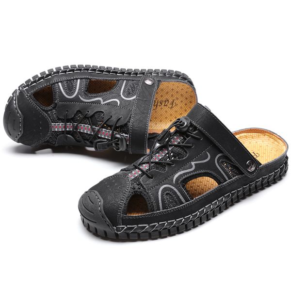 mannen sandalias flops man leather outdoor men zomerschoenen zapatillas flip water for work sandale summer beach casual zomer, Black
mannen sandalias flops man leather outdoor men zomerschoenen zapatillas flip water for work sandale summer beach casual zomer, Black