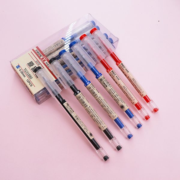 simple style gel pen 0.35mm black/blue/red ink pens maker pen for school office writing supplies student exam stationery kawaii gift
simple style gel pen 0.35mm black/blue/red ink pens maker pen for school office writing supplies student exam stationery kawaii gift