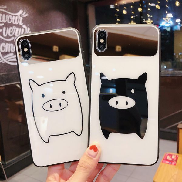 luxury mirror biack white pig bling shining makeup shockproof for iphone 11/x/xr/xs max/8/7 plus 6/6s plus
luxury mirror biack white pig bling shining makeup shockproof for iphone 11/x/xr/xs max/8/7 plus 6/6s plus