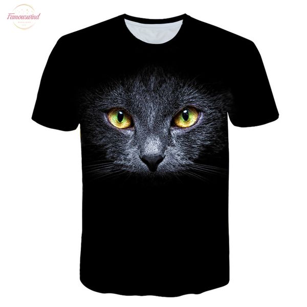 fashion 3d animal pet cat print t shirt for women harajuku style tees female o neck short sleeved, White
fashion 3d animal pet cat print t shirt for women harajuku style tees female o neck short sleeved, White
