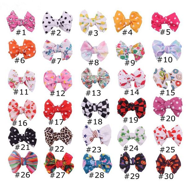 halloween pumpkin 4.5 inch hairbows baby girl accessories with clip flower print boutique hair bows hairpins hair ties, Slivery;white
halloween pumpkin 4.5 inch hairbows baby girl accessories with clip flower print boutique hair bows hairpins hair ties, Slivery;white