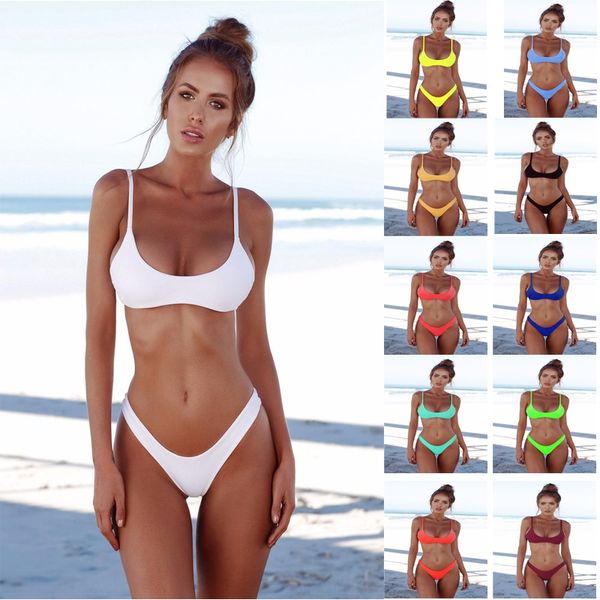 multi solid split lady multicolor bikini solid color swimsuit split lady swimsuit bikini, White;black
multi solid split lady multicolor bikini solid color swimsuit split lady swimsuit bikini, White;black