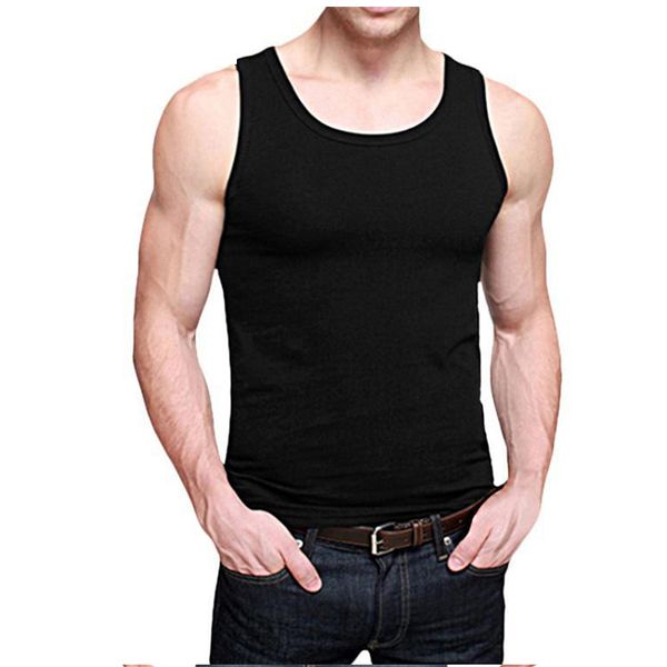 mens vest summer cotton slim fit men tank clothing bodybuilding undershirt golds fitness tees 22151, White;black
mens vest summer cotton slim fit men tank clothing bodybuilding undershirt golds fitness tees 22151, White;black