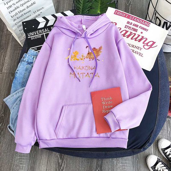 2020 new lion king hakuna matata hooded pullover long sleeve casual sweatshirt hoodie harajuku hip hop leisure sweatshirt, Black
2020 new lion king hakuna matata hooded pullover long sleeve casual sweatshirt hoodie harajuku hip hop leisure sweatshirt, Black