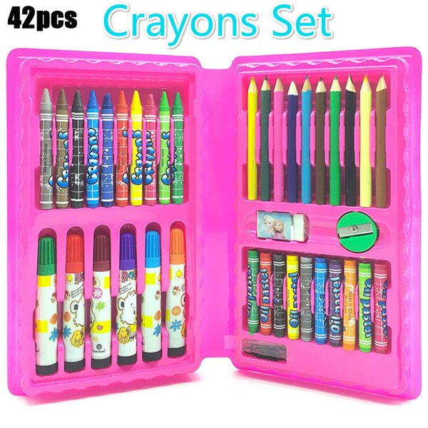 colored pencils 42 pcs colors drawing set crayons art supplies for kids watercolor brush pastel set children stationery pastel
colored pencils 42 pcs colors drawing set crayons art supplies for kids watercolor brush pastel set children stationery pastel