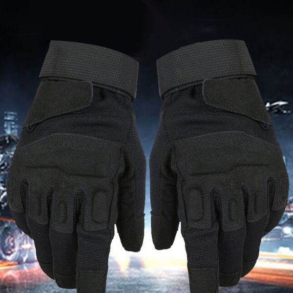 1 pair protection cycling tactical gloves sports anti skid wear resistant full finger adjustable comfortable outdoor, Black
1 pair protection cycling tactical gloves sports anti skid wear resistant full finger adjustable comfortable outdoor, Black