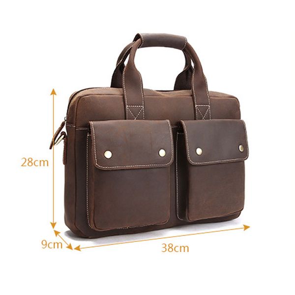 men's bag/briefcase leather office/lapbag for men's genuine leather bag business document man briefcase handbag
men's bag/briefcase leather office/lapbag for men's genuine leather bag business document man briefcase handbag