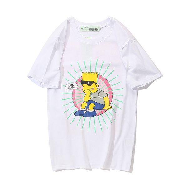 summer trend cartoon character sunglasses ray round neck men and women couple short-sleeved t-shirt, White;black
summer trend cartoon character sunglasses ray round neck men and women couple short-sleeved t-shirt, White;black