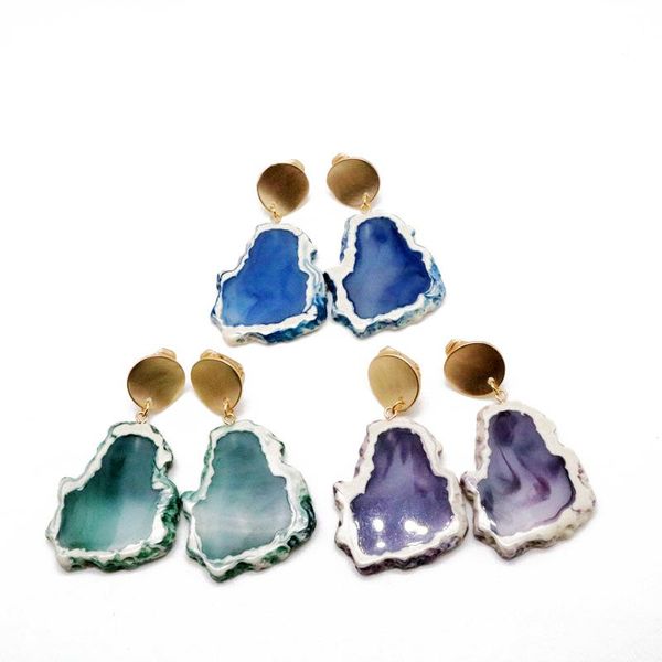 geometric green purple blue resin european and american styles sweet elegant cute clip earring, Silver
geometric green purple blue resin european and american styles sweet elegant cute clip earring, Silver