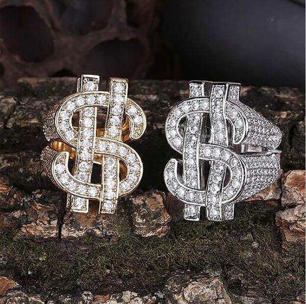mens iced out 3d gold dollar sign rings micro pave cubic zirconia 14k gold plated simulated diamonds hip hop ring with gift box, Golden;silver
mens iced out 3d gold dollar sign rings micro pave cubic zirconia 14k gold plated simulated diamonds hip hop ring with gift box, Golden;silver