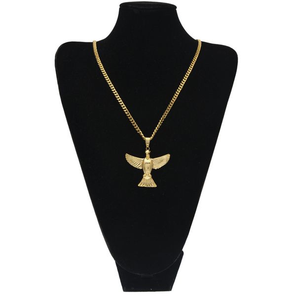cuban link chains nightclub hip-hop eagle pendant color retaining stainless steel accessories hiphopeaglependant, Silver
cuban link chains nightclub hip-hop eagle pendant color retaining stainless steel accessories hiphopeaglependant, Silver