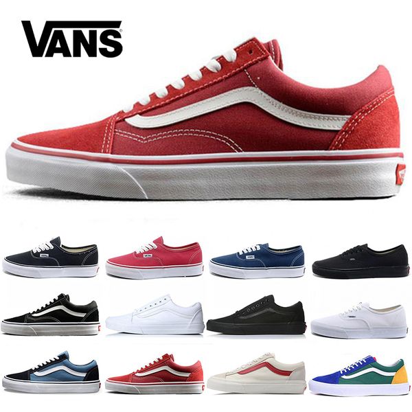 van old skool men women canvas sneakers black white red blue fashion trainers skateboard casual shoes size 36-44
van old skool men women canvas sneakers black white red blue fashion trainers skateboard casual shoes size 36-44
