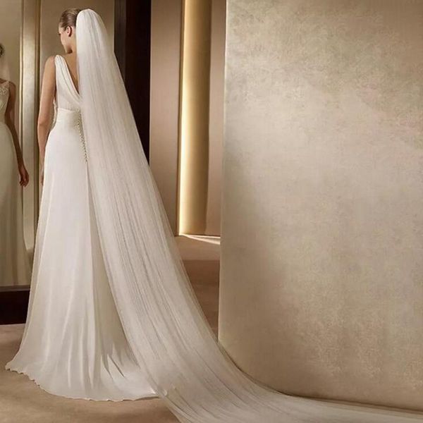 elegant wedding accessories 3 meters two layers wedding veil white ivory simple bridal veil with comb sale
elegant wedding accessories 3 meters two layers wedding veil white ivory simple bridal veil with comb sale