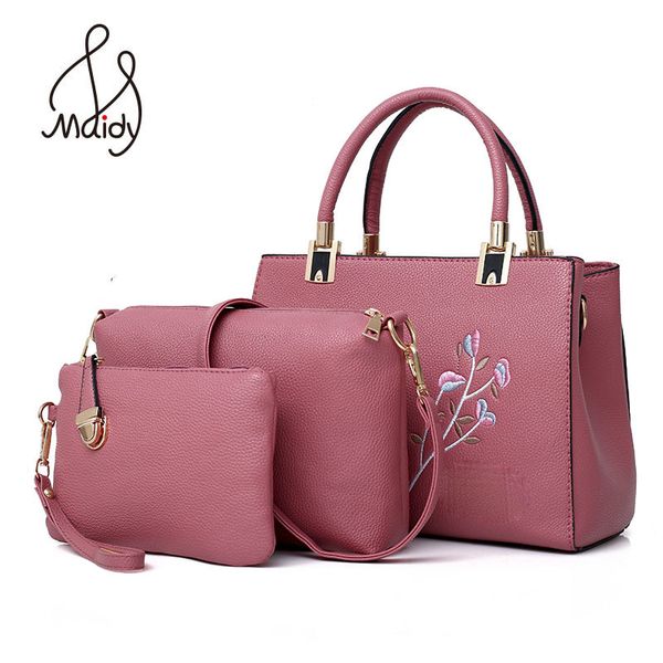 shoulder large bags girls tote ladies 3 pcs composite set for women bag flower embroidery handbags pu leather
shoulder large bags girls tote ladies 3 pcs composite set for women bag flower embroidery handbags pu leather