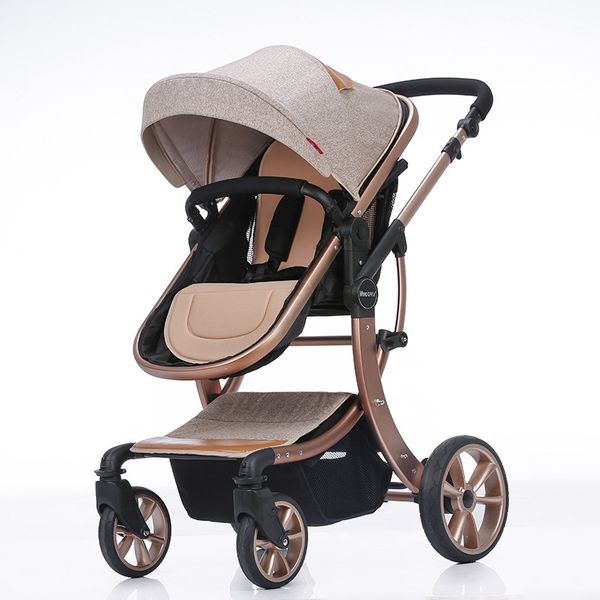 high landscape aluminum alloy baby stroller can sit reclining two-way newborn baby carriage travel pram 0-3y
high landscape aluminum alloy baby stroller can sit reclining two-way newborn baby carriage travel pram 0-3y