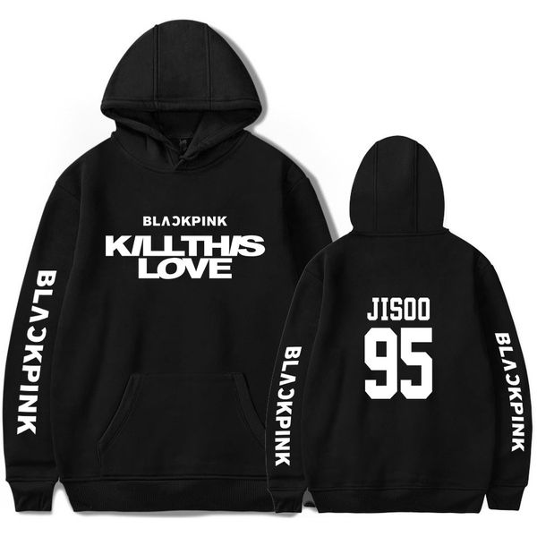2019 new blackpink return main song kill this love print hooded sweatshirt women/men popular clothes hoodies sweatshirt, Black
2019 new blackpink return main song kill this love print hooded sweatshirt women/men popular clothes hoodies sweatshirt, Black