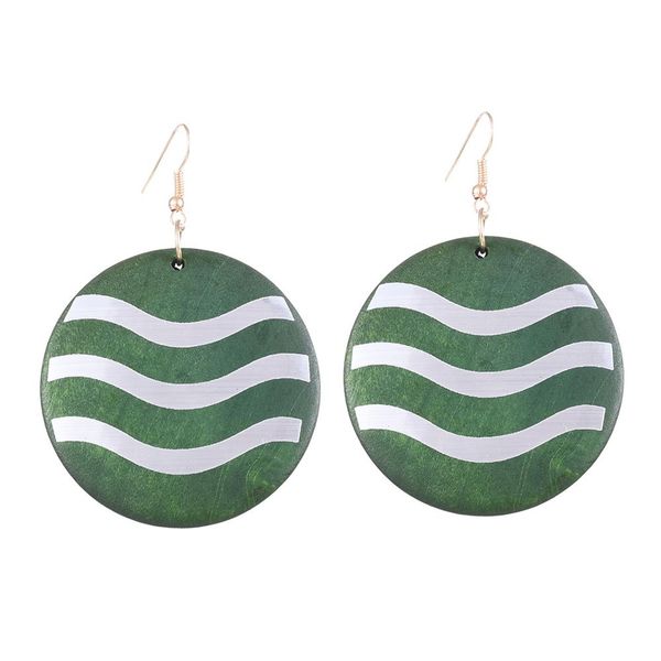 zwpon colored paint wave round wood earrings 2020 fashion geometric disc wooden earrings jewelry wholesale, Silver
zwpon colored paint wave round wood earrings 2020 fashion geometric disc wooden earrings jewelry wholesale, Silver