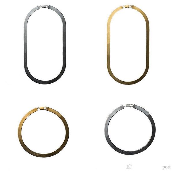 2019 ambush x hook herringbone logo metal chain necklace bracelet belts men women hip hop outdoor street accessories festival gift ship, Golden;silver
2019 ambush x hook herringbone logo metal chain necklace bracelet belts men women hip hop outdoor street accessories festival gift ship, Golden;silver