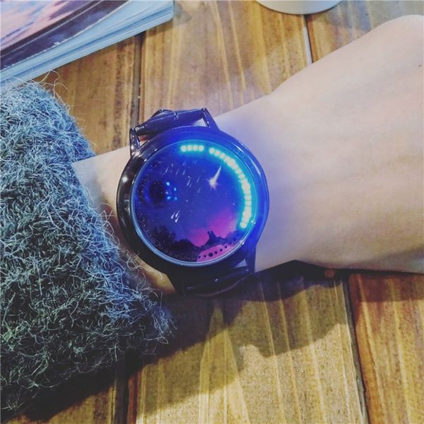 men's watch fashion galaxy nebula dial couple watch leather strap analog quartz round wrist business women's erkek saat, Slivery;brown
men's watch fashion galaxy nebula dial couple watch leather strap analog quartz round wrist business women's erkek saat, Slivery;brown