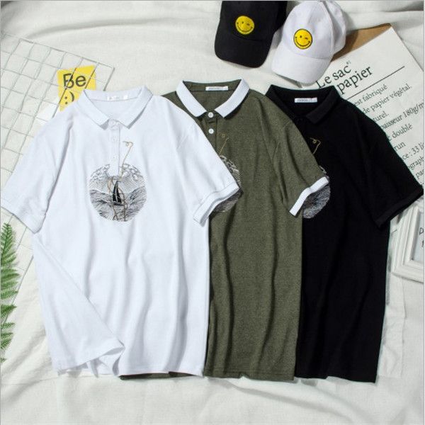 fashion designer polo for mens t shirts summer brand mens polo shirts short sleeve men t shirts high qualit casual exquisite embroidery, White;black
fashion designer polo for mens t shirts summer brand mens polo shirts short sleeve men t shirts high qualit casual exquisite embroidery, White;black