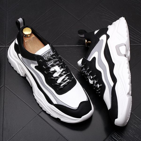 errfc trend men white casual shoes fashion lace up trending spring fall breathable leisure shoes man hip hop british shoe 38-43, Black
errfc trend men white casual shoes fashion lace up trending spring fall breathable leisure shoes man hip hop british shoe 38-43, Black