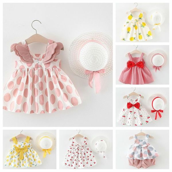 girls dresses 2019 baby with hat 2pcs sets children's clothes kids sleeveless birthday party princess dress print floral, Red;yellow
girls dresses 2019 baby with hat 2pcs sets children's clothes kids sleeveless birthday party princess dress print floral, Red;yellow
