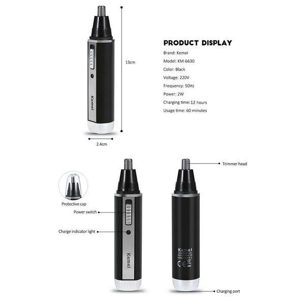 kemei 6630 nostril hair trimmer beard keimei nasal mejor pelo de nariz eyebrow sideburns clipper mustache iyrle
kemei 6630 nostril hair trimmer beard keimei nasal mejor pelo de nariz eyebrow sideburns clipper mustache iyrle