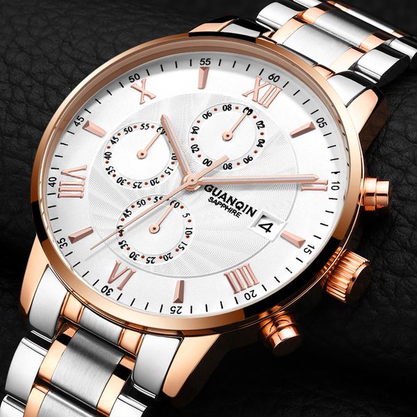 мужские часы guanqin top brand luxury chronograph clock мужчины бизнес нержавеющая сталь водонепроницаемые кварцевые часы relogio masculino, Slivery;brown
мужские часы guanqin top brand luxury chronograph clock мужчины бизнес нержавеющая сталь водонепроницаемые кварцевые часы relogio masculino, Slivery;brown