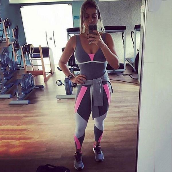 20.19 sale tracksuit sport wear yoga set fitness running sportswear soft yoga jumpsuit gym clothing workout women one pieces set, White;red
20.19 sale tracksuit sport wear yoga set fitness running sportswear soft yoga jumpsuit gym clothing workout women one pieces set, White;red