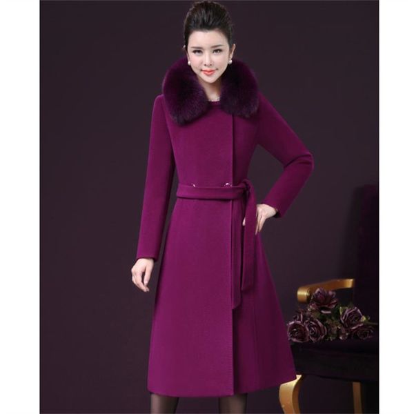 plus size 4xl 2018 winter women wool long coat casual slim fashion elegant ladies coat, Black
plus size 4xl 2018 winter women wool long coat casual slim fashion elegant ladies coat, Black