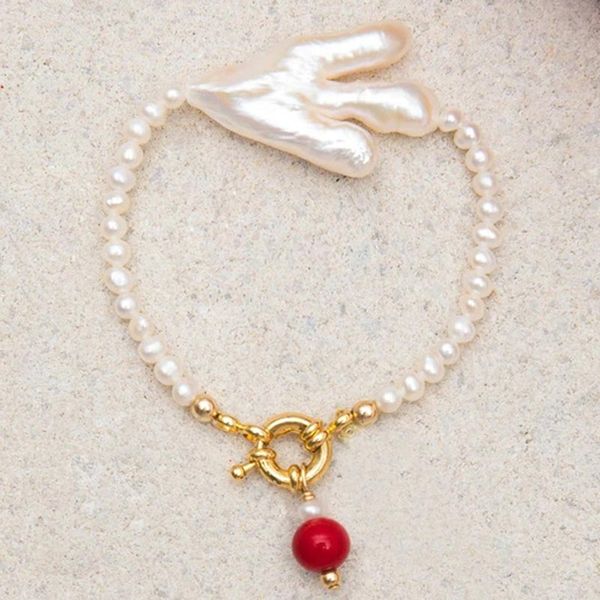 100% handmake irregular white pearl bracelet for women girls diy beaded customized freshwater pearls bracelet wedding jewelry, Golden;silver
100% handmake irregular white pearl bracelet for women girls diy beaded customized freshwater pearls bracelet wedding jewelry, Golden;silver