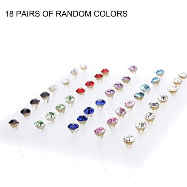 multicolored rhinestone ear studs alloy cute mini ear studs set rhinestone decor small jewelry gift 18 pairs, Golden;silver
multicolored rhinestone ear studs alloy cute mini ear studs set rhinestone decor small jewelry gift 18 pairs, Golden;silver