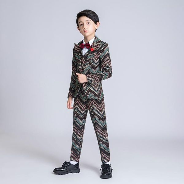 yuanlu 2020 kids suit for boy blazer jacket formal suit for wedding british style slim fit set children, Black
yuanlu 2020 kids suit for boy blazer jacket formal suit for wedding british style slim fit set children, Black