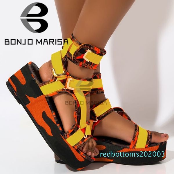 bonjomarisa 2020 new ins colorful print platform sandals women 2020 summer party date ladies wedges shoes woman r03, Black
bonjomarisa 2020 new ins colorful print platform sandals women 2020 summer party date ladies wedges shoes woman r03, Black