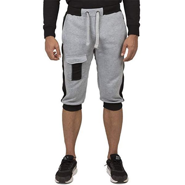 designer mens shorts pants casual patchwork pencil pants fashion mens drawstring knee length pants, White;black
designer mens shorts pants casual patchwork pencil pants fashion mens drawstring knee length pants, White;black