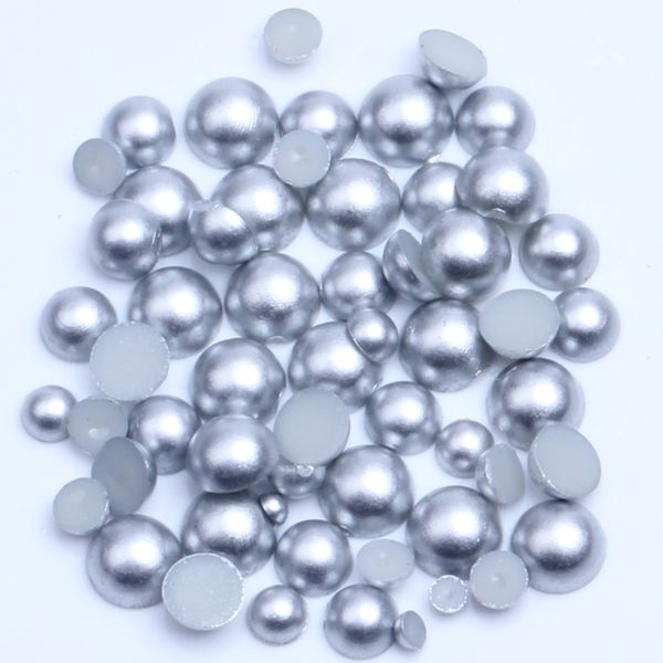 resin flatback half round beads matte silver color craft imitation pearls 1.5mm-10mm many sizes diy nails art decoration
resin flatback half round beads matte silver color craft imitation pearls 1.5mm-10mm many sizes diy nails art decoration