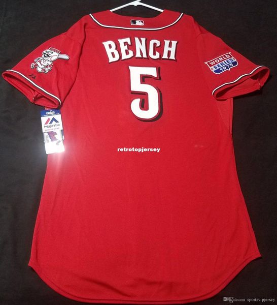cincinnati los rojos #5 johnny bench cool base jersey red mens stitched wholesale big and tall size xs-6xl baseball jerseys, Black;blue
cincinnati los rojos #5 johnny bench cool base jersey red mens stitched wholesale big and tall size xs-6xl baseball jerseys, Black;blue