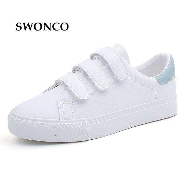 swonco women's vulcanize shoes sneakers candy color hook & loop canvas shoes white sneakers women rubber sole ladies shoe mx190723, Black
swonco women's vulcanize shoes sneakers candy color hook & loop canvas shoes white sneakers women rubber sole ladies shoe mx190723, Black