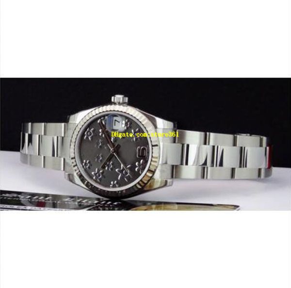 8 style casual ladies watches women's watch stainless steel and 18k white gold 178274 automatic movement 2813 flowers roman numeral 31m, Slivery;brown
8 style casual ladies watches women's watch stainless steel and 18k white gold 178274 automatic movement 2813 flowers roman numeral 31m, Slivery;brown