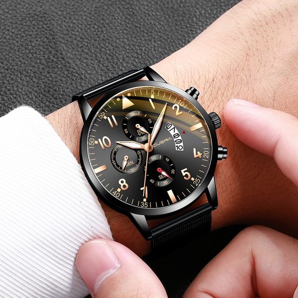 new men's fashion busine sport stainless steel date quartz analog wrist watch new fashion men watches analog quartz wristwatches, Slivery;brown
new men's fashion busine sport stainless steel date quartz analog wrist watch new fashion men watches analog quartz wristwatches, Slivery;brown